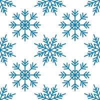 Sparkling snowflakes and icy crystals seamless tile pattern with cool blue tones concept as Sparkling snowflakes and icy crystals create a seamless tile pattern with cool blue tone Seamless Set vector