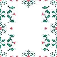 Frosty snowflake and holiday garland seamless tile pattern with festive greenery and lights concept as Festive greenery and lights paired with snowflakes create a frosty seamless t Seamless Set vector