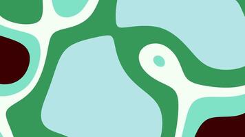 Abstract background with green blue and brown shapes. Great for web design projects, social media graphics, and modern digital art. video