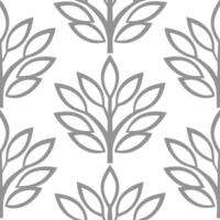 Elegant winter trees seamless tile pattern with frosted branches and silver leaves for sophisticated decor concept as Frosted branches and silver leaves arranged seamlessly to crea Seamless Set vector