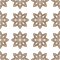 Ethiopian Geez seamless tile pattern with earthy tones and traditional motifs for cultural decor concept as Earthy toned Geez patterns arranged seamlessly for traditional Ethiopian Seamless Set vector
