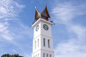 West Sumatra, Indonesia, 2025 - A clock tower called Jam Gadang, a tourist attraction in the city of Bukittinggi photo