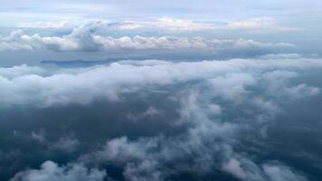 3 View of the island and sea from the airplane window photo