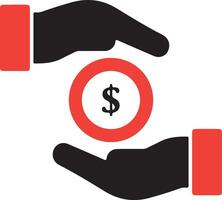 Investment icon set. Containing business growth, dollar money bag, saving and deposit icon design vector
