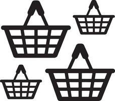Shopping cart icon. Web store shopping cart icon. Internet shop buy logo symbol sign. illustration. vector