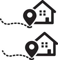 geolocation gps tag icons set, mark location, location pin icon, position symbol, set vector