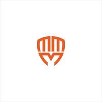 MMM Letter monogram Initial Logo Design Template Illustration. MMM elegant and Professional icon design vector
