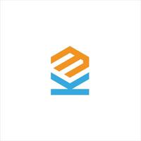 MK KM Letter monogram Initial Logo Design Template Illustration. MK KM elegant and Professional icon design vector