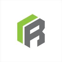 RR Letter monogram Initial Logo Design Illustration. RR elegant and Professional icon design vector