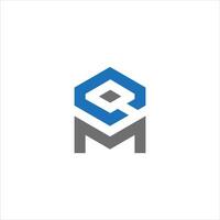CM MC Letter monogram Initial Logo Design Template Illustration. CM MC elegant and Professional icon design vector