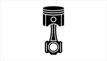 Piston engine part illustration automotive mechanical icon high resolution picture vector