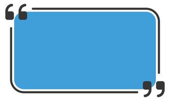 Speech bubble isolated on white background. vector