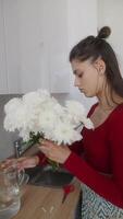 Artistry in Floral Arrangement A Womans Unique Touch in Bringing Nature Indoors and Beyond video