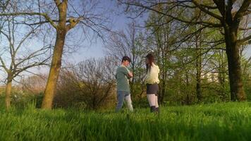 Joyful Moments in Nature An Engaging and Dynamic Outdoor Scene Full of Life and Color video