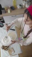 Creating Delicious and EyeCatching Desserts Using Whipped Cream and Various Ingredients video