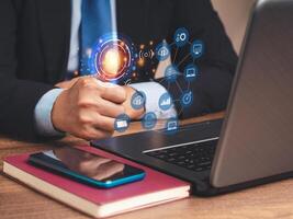 Log in to file access in the cloud computing system network. photo