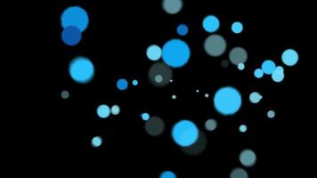 Abstract Gold Confetti Exploding Against a Black Background video