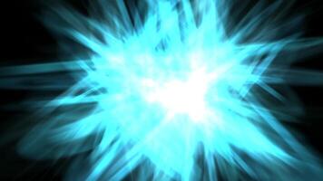 Dynamic Cyan Burst Background video
