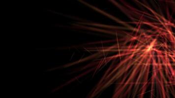 Abstract Red Lines on a Dark Background video