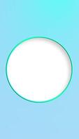 Animated Circular Background Featuring Beautiful Gradient Colors for Various Applications video