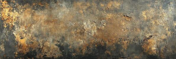 Textured rustic metal surface with rust and corrosion patterns photo