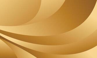 Elegant Gold wave Background with Abstract Smooth Curves in Luxury Style. Suitable for templates, banners, cards, covers, awards, sales, events, websites, pages and more vector