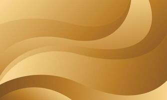 Elegant Gold wave Background with Abstract Smooth Waves in Luxury Style vector