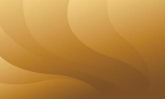 Elegant Gold wave Background with Abstract Smooth Curves in Luxury Style vector
