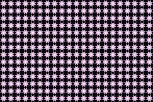 Abstract geometric pattern black background star and square shape elements with white glowing spotlight effect banner. vector