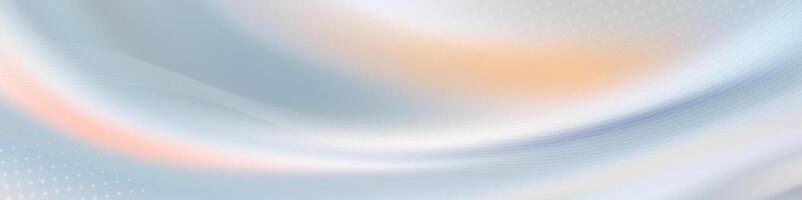 Abstract soft iridescent flowing background vector