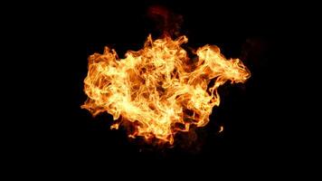Fire on background. Overlay perfect for compositing into your shots. Simply drop it in and change its blending mode to screen photo