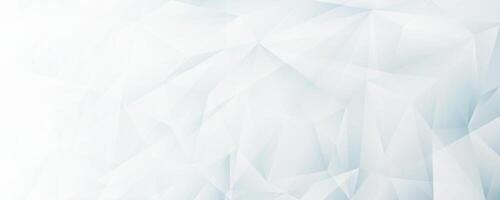 bright white polygon texture triangle pattern background vector