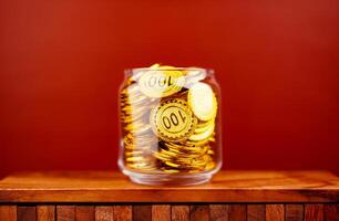 Gold Coins and Investment in the Gold Market, Wealth and Financial photo