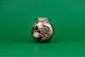 Finance and Investment Savings, financial planning and investment, retirement goals and financial security photo