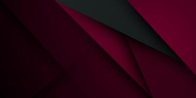 Abstract dark red overlap 3D background. Overlap papercut triangle red and gray pattern background vector