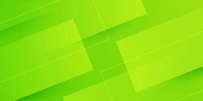 Abstract colorful green overlap square background. Trendy shapes papercut pattern. vector