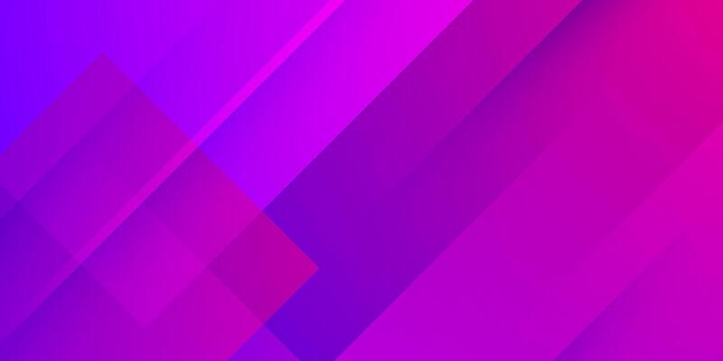 Abstract colorful purple overlap square background. Simple and trendy shapes pattern background.