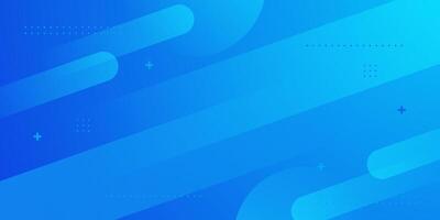 Abstract colorful bright blue dynamic background. Trendy shapes pattern element design. vector