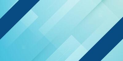 Abstract bright blue 3D background. Colorful overlap square shapes pattern with lines. vector