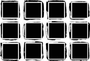 Collection of Square Frames vector