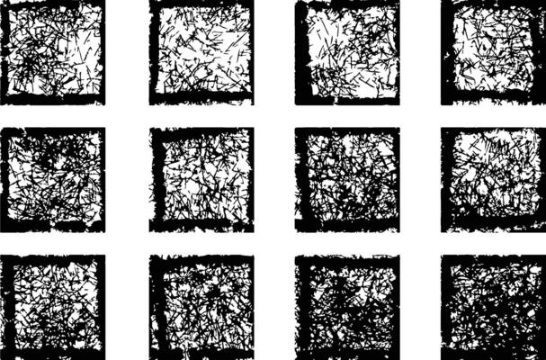 Collection of Grunge Squares
