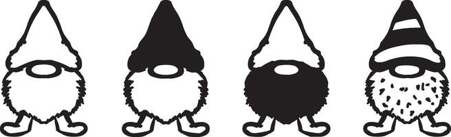 Set of Gnomes vector