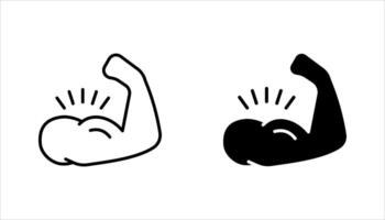 Set of artificial intelligence icons., vector