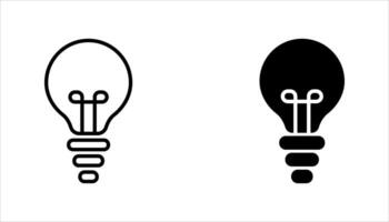 Lamp icon set.,. vector