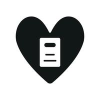 Books forming heart shape icon showcases love for knowledge, imagination, and stories ideal for book festivals and school promotions vector
