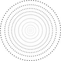 Abstract Dotted Texture Graphic vector