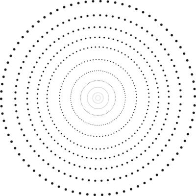 Abstract Dotted Texture Graphic