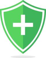 Shield plusmark icon set. cyber protection and privacy. digital protection lock icons. encrypted padlock signs vector
