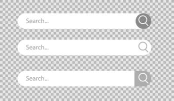 bar web template icon. boxes template for web page internet browser. Searching engine browser mockup vector