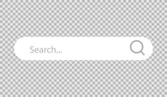 web template icon. Searching engine browser mockup. page internet browser vector